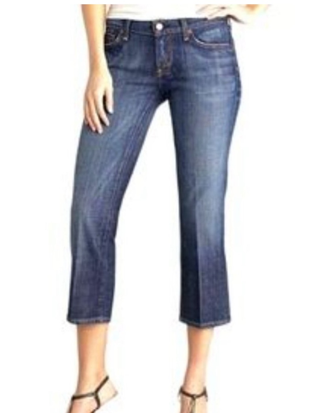 Citizens of Humanity Kelly 063 Low‎ Waist Cropped Stretch Jeans SIZE 29